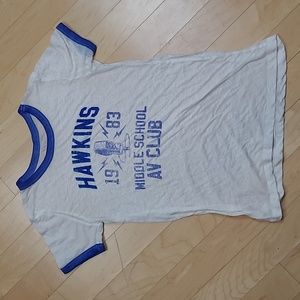 Stranger Things Hawkins Middle School AV Club 1983 T-Shirt [Size- see be…